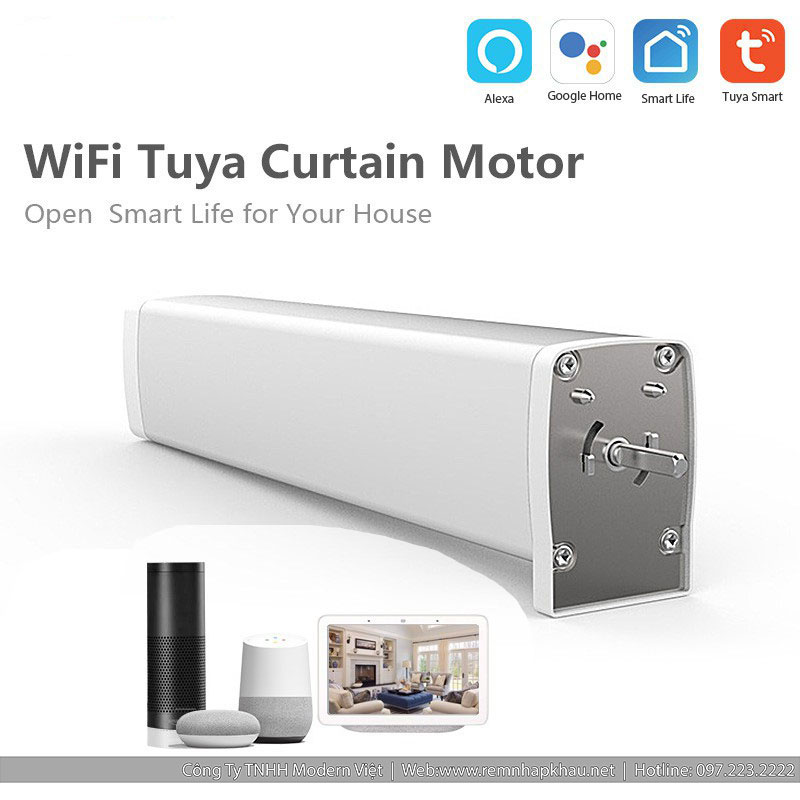Động Cơ Rèm Cửa Thông Minh Tuya