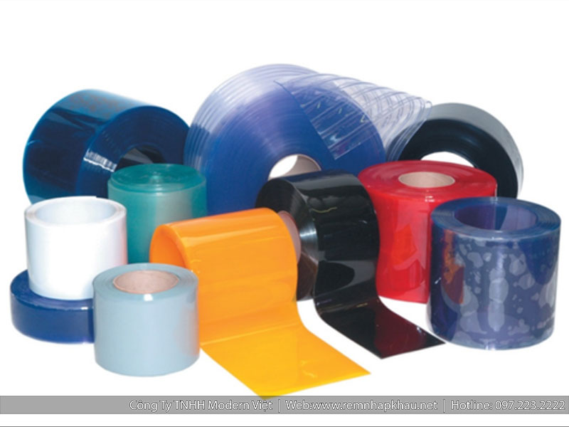 Rèm Nhựa PVC Nhiều Màu