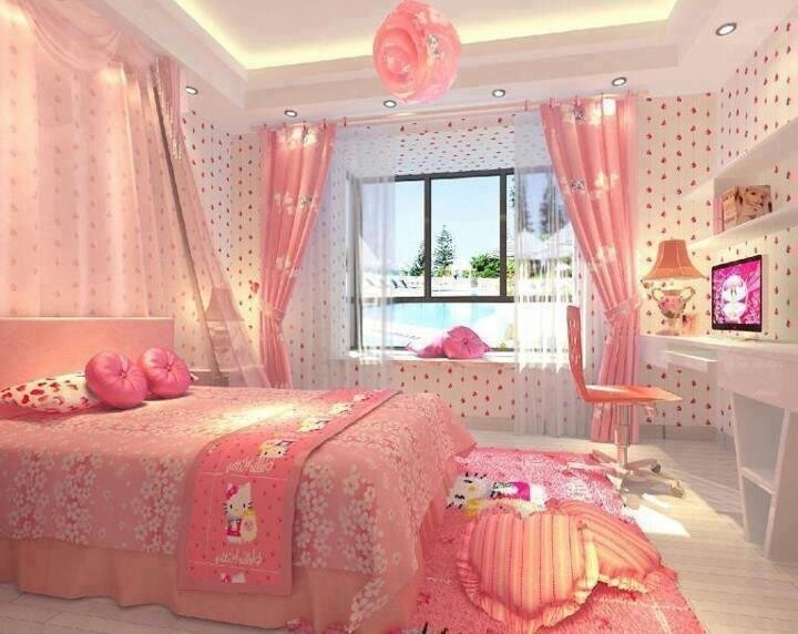 rèm phòng ngủ đẹp bé gái