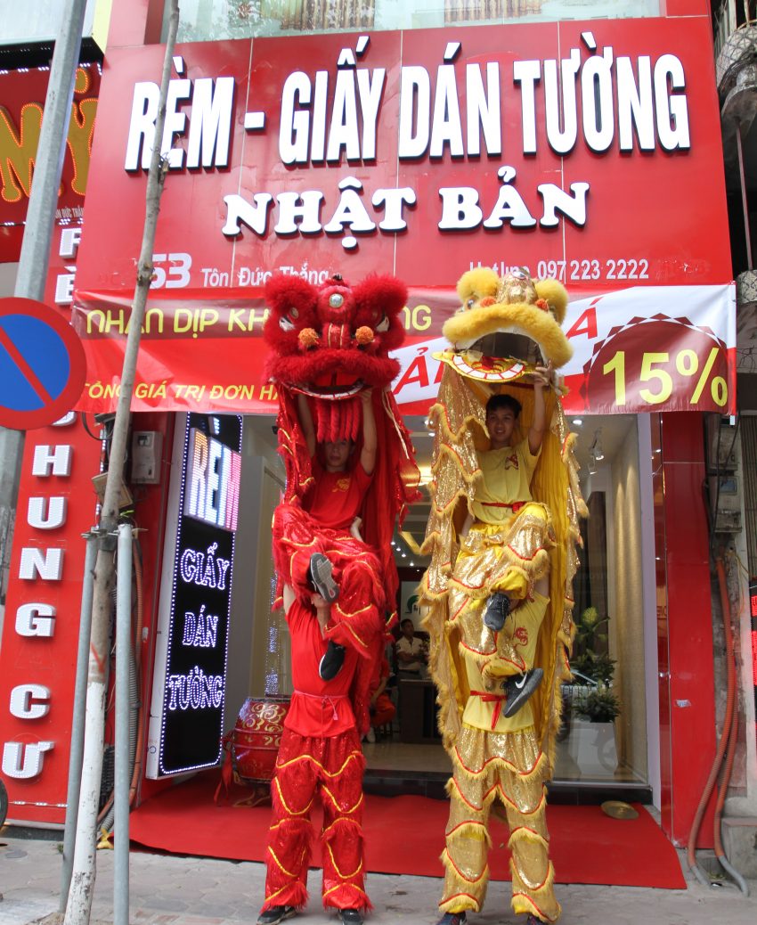 khai trương công ty modern việt