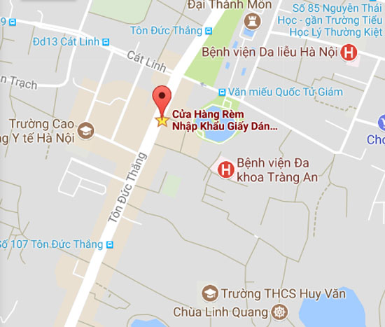 Bản đồ chỉ đường đến Modern