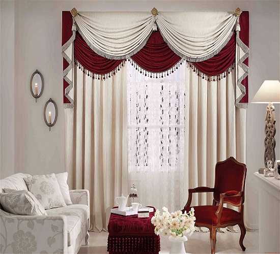 những mẫu rèm cửa đẹp 2017 rèm cổ điển