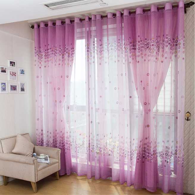 những mẫu rèm cửa đẹp 2 2017 rèm vải voan